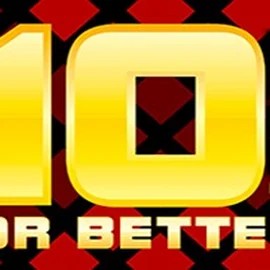 10s or Better slot logo by 1x2gaming at Casoola Casino
