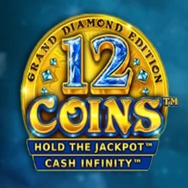 12 Coins Grand Diamond Edition casino game by Wazdan – featured logo at Casoola Casino