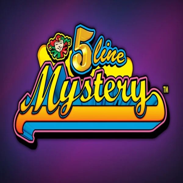 5 Line Mystery slot logo by Eurocoin Interactive at Casoola Casino