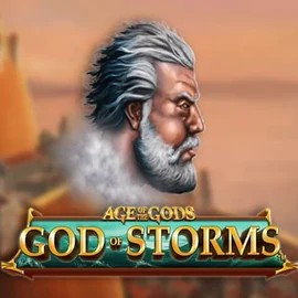 Age Of The Gods: God of Storms by Playtech, showcased at casoola.info – game logo
