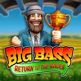 Big Bass Return to the Races slot icon by Pragmatic Play, available at Casoola Casino
