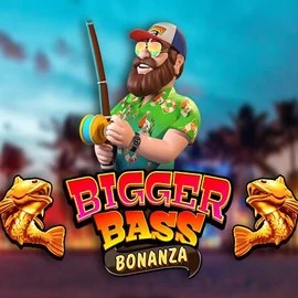 Official Slots logo: Bigger Bass Bonanza by Pragmatic Play at Casoola Casino