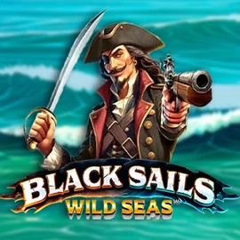Slots logo of Black Sails Wild Seas from Infinity Dragon Studios at Casoola Casino