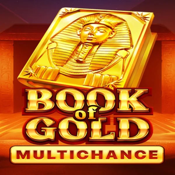 Book of Gold Multichance online game logo by Playson on casoola.info