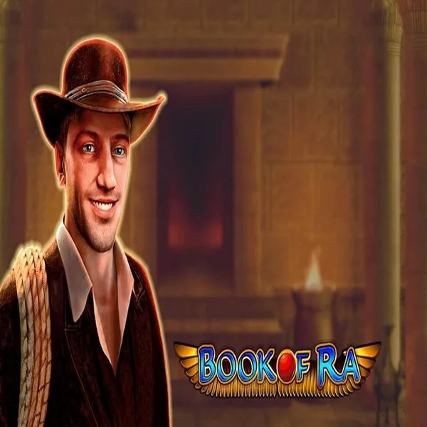 Book of Ra logo – Slots by Greentube at Casoola Casino