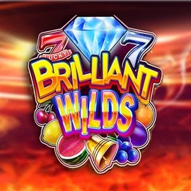 Brilliant Wilds online game logo by iSoftBet on casoola.info