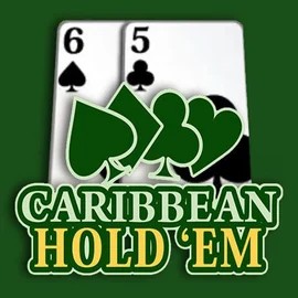 Caribbean Hold'em slot visual from Habanero available on casoola.info