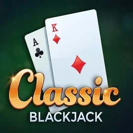Classic Blackjack slot visual from Red Tiger Gaming available on casoola.info