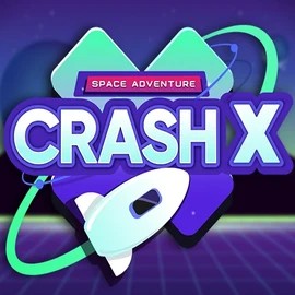 Crash X online game logo by Turbo Games on casoola.info