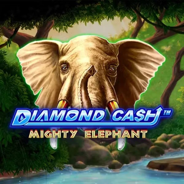 Official Slots logo: Diamond Cash Mighty Elephant by Greentube at Casoola Casino