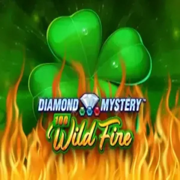 Slots logo of Diamond Mystery 100 Wild Fire from Greentube at Casoola Casino