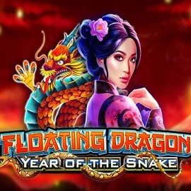 Slots logo of Floating Dragon Year of the Snake from Pragmatic Play at Casoola Casino