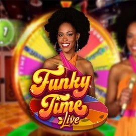 Funky Time game by Evolution – logo hosted on Casoola Casino