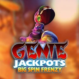 Jackpots logo of Genie Jackpots: Big Spin Frenzy from Blueprint Gaming at Casoola Casino