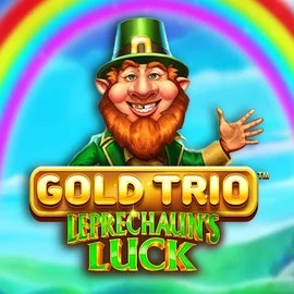 Gold Trio Leprechaun's Luck logo by Playtech Casoola Casino