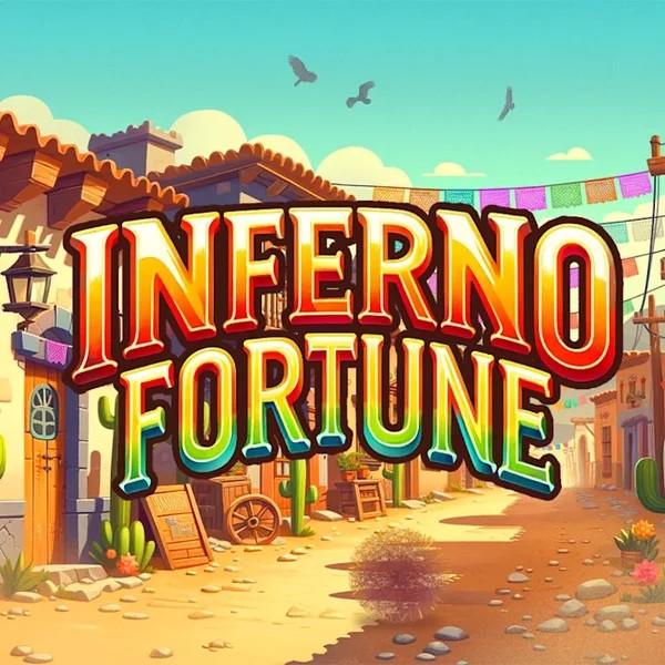 Inferno Fortune slot logo by Atomic Slot Lab at Casoola Casino