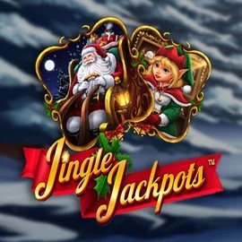 Jackpots logo of Jingle Jackpots from Dragon Gaming at Casoola Casino