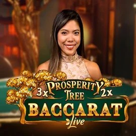 Prosperity Tree Baccarat logo – Live Casino by Evolution at Casoola Casino