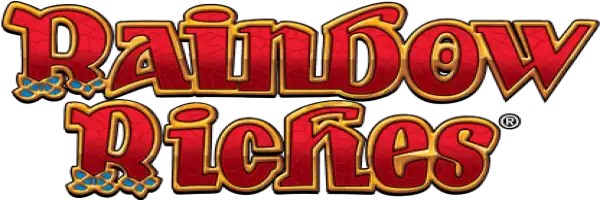 Slingo Rainbow Riches logo by Gaming Realms at Casoola Casino
