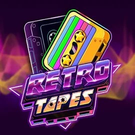 Retro Tapes online game logo by Push Gaming on casoola.info