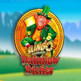 Slingo Rainbow Riches logo by Gaming Realms Casoola Casino