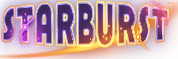 Official Slots logo: Starburst by NetEnt at Casoola Casino