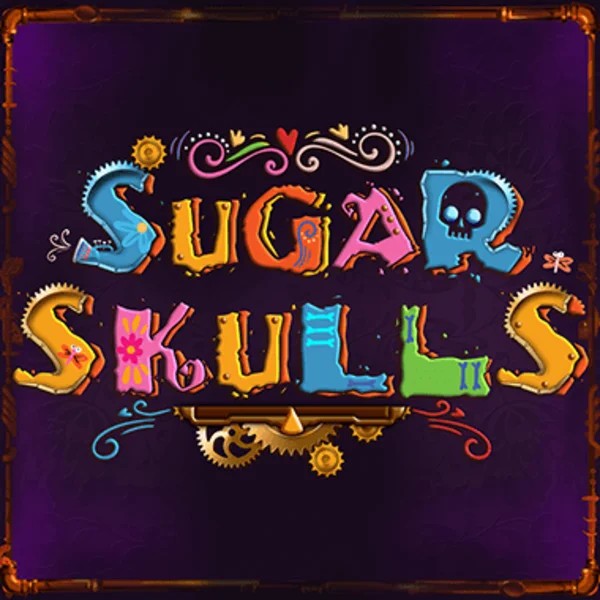 Slots logo of Sugar Skulls from Booming Games at Casoola Casino