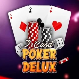 Poker logo of Three Card Poker Delux from Urgent Games at Casoola Casino