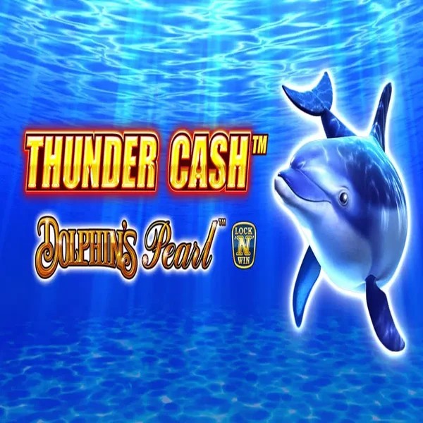 Thunder Cash Dolphins Pearl logo by Novomatic Casoola Casino