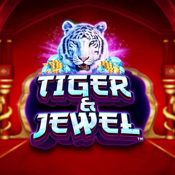 Official Slots logo: Tiger and Jewel by Greentube at Casoola Casino